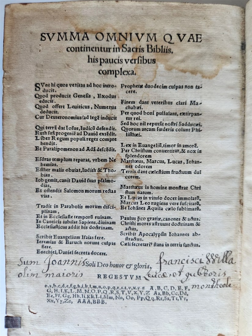 1542 BIBLE in LATIN antique rare BEAUTIFULLY ILLUSTRATED - 11