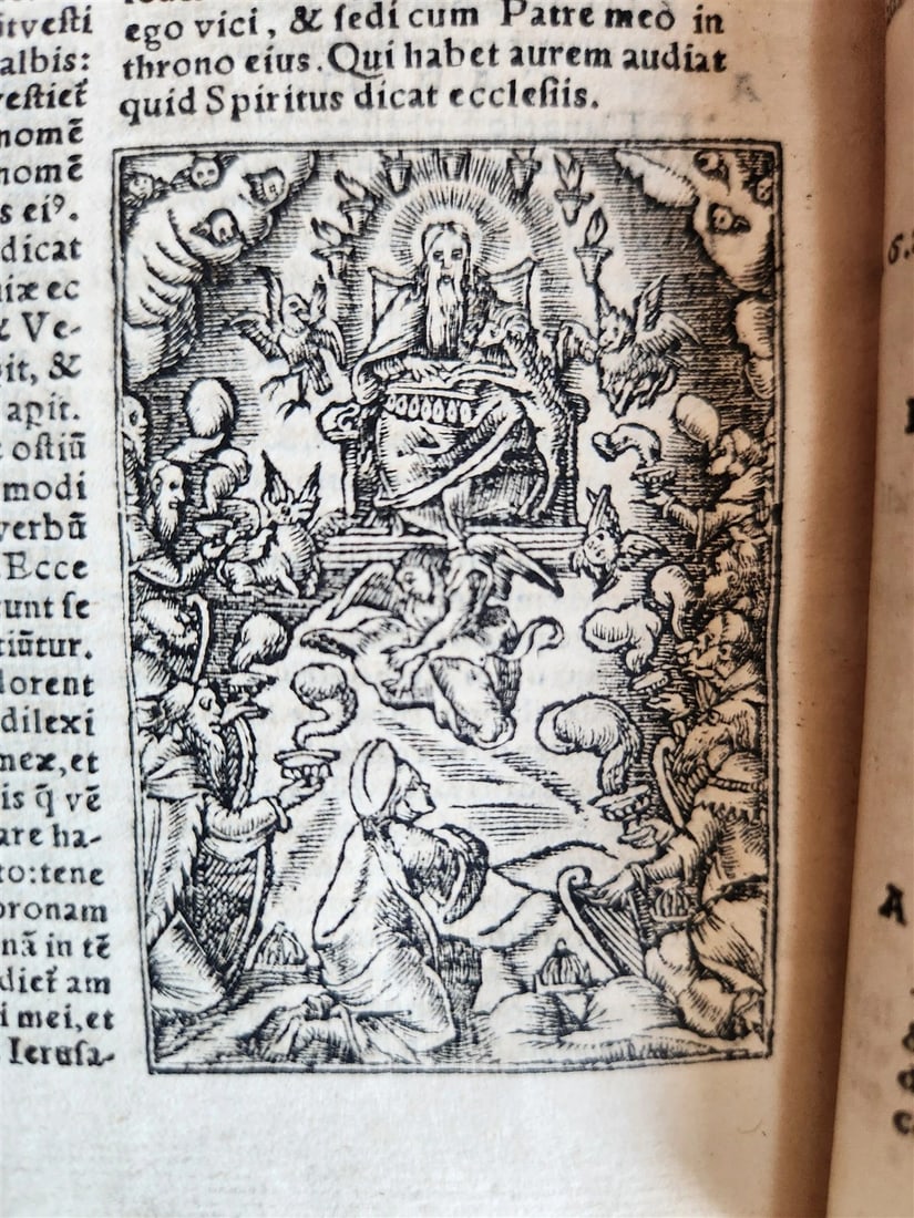 1542 BIBLE in LATIN antique rare BEAUTIFULLY ILLUSTRATED - 18