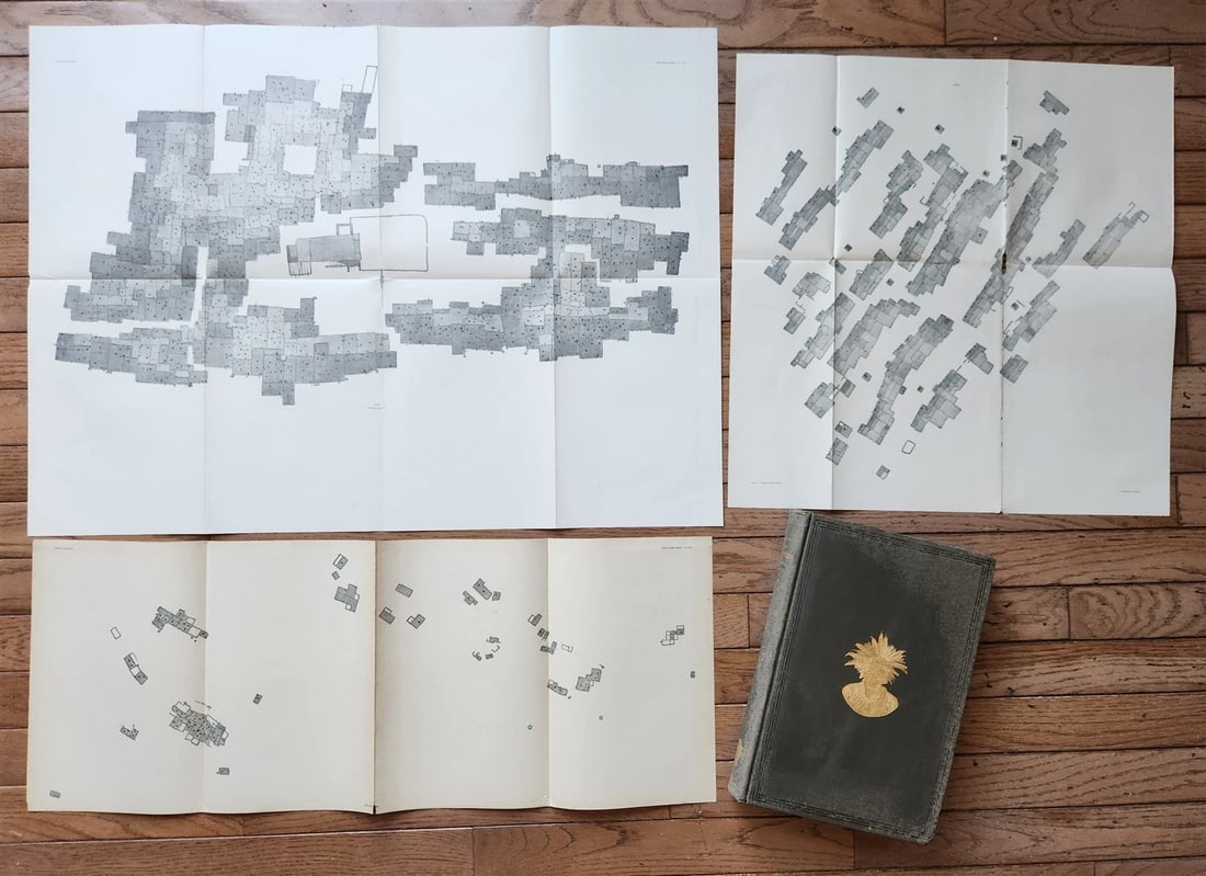 1886-1887 REPORT of AMERICAN BUREAU of ETHNOLOGY by J.POWELL antique ILLUSTRATED (1 of 18)