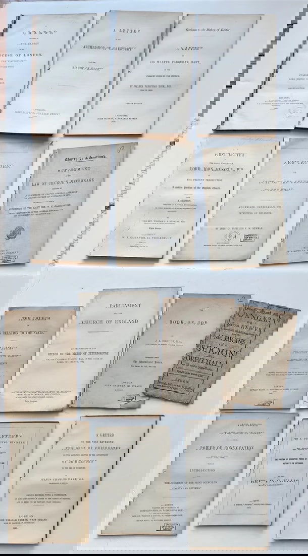 18th-19th century 13 THEOLOGICAL PAMPHLETS & SERMONS in ENGLISH antique (1 of 9)