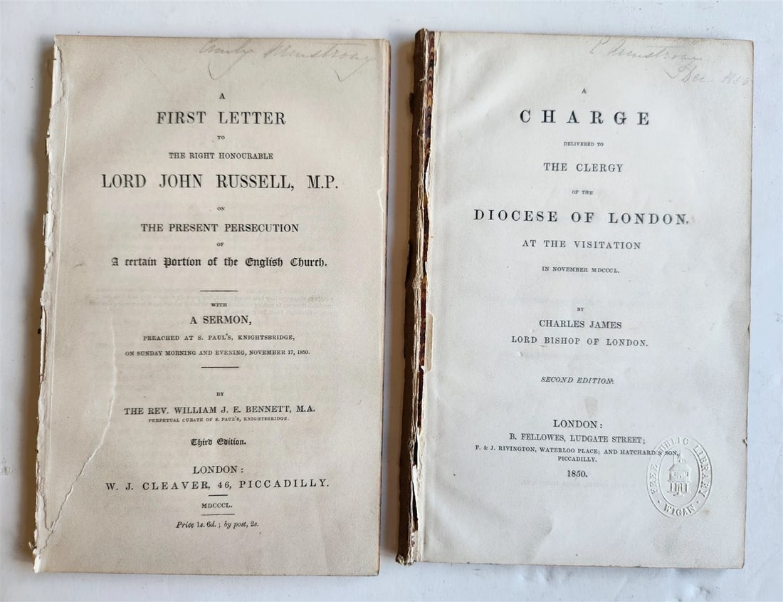 18th-19th century 13 THEOLOGICAL PAMPHLETS & SERMONS in ENGLISH antique - 5