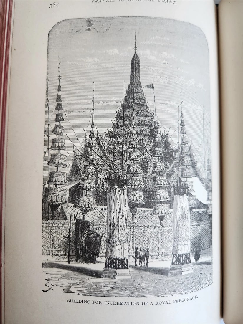 1881 TRAVELS OF GENERAL GRANT by HEADLEY antique ILLUSTRATED - 14