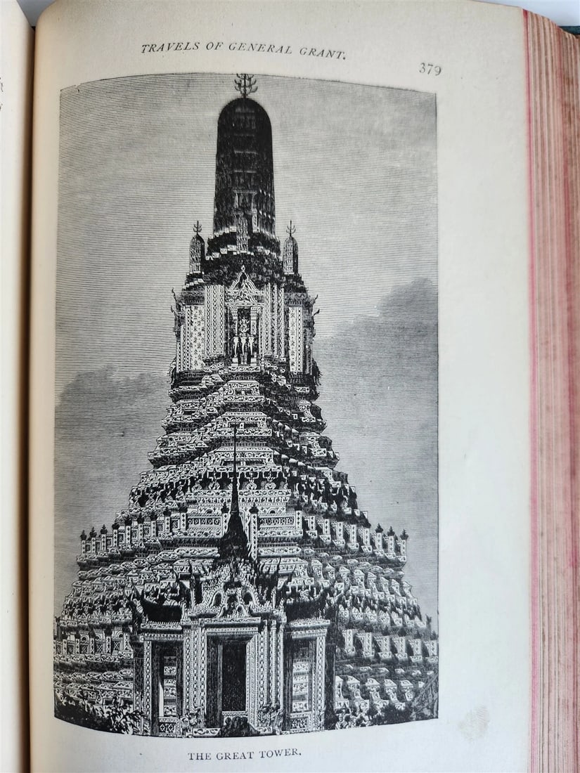 1881 TRAVELS OF GENERAL GRANT by HEADLEY antique ILLUSTRATED - 15