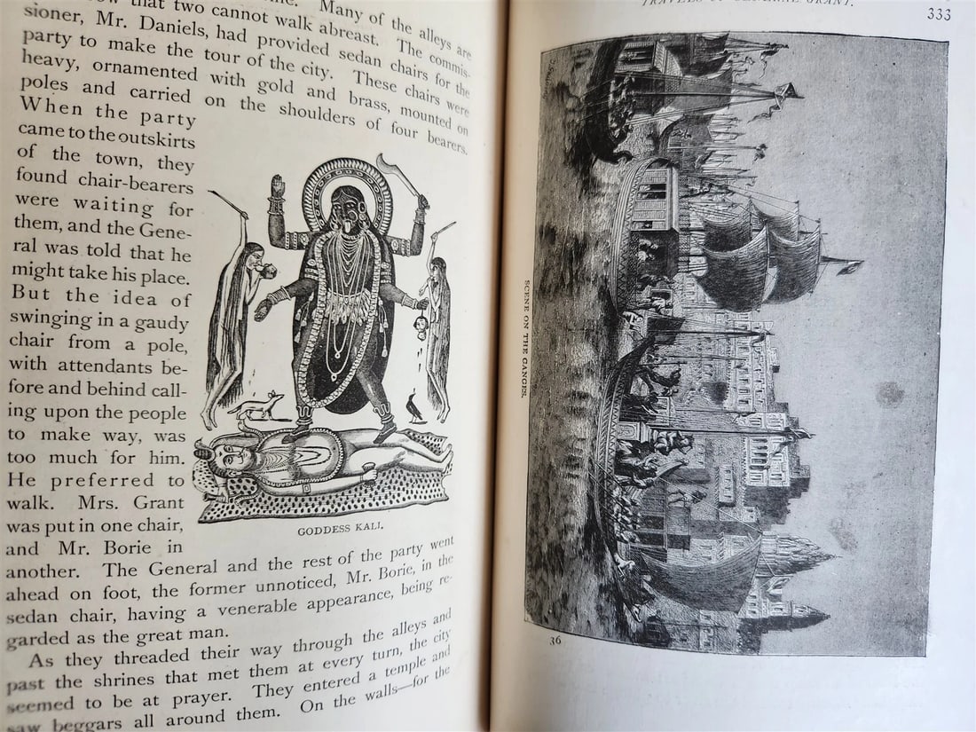 1881 TRAVELS OF GENERAL GRANT by HEADLEY antique ILLUSTRATED - 18