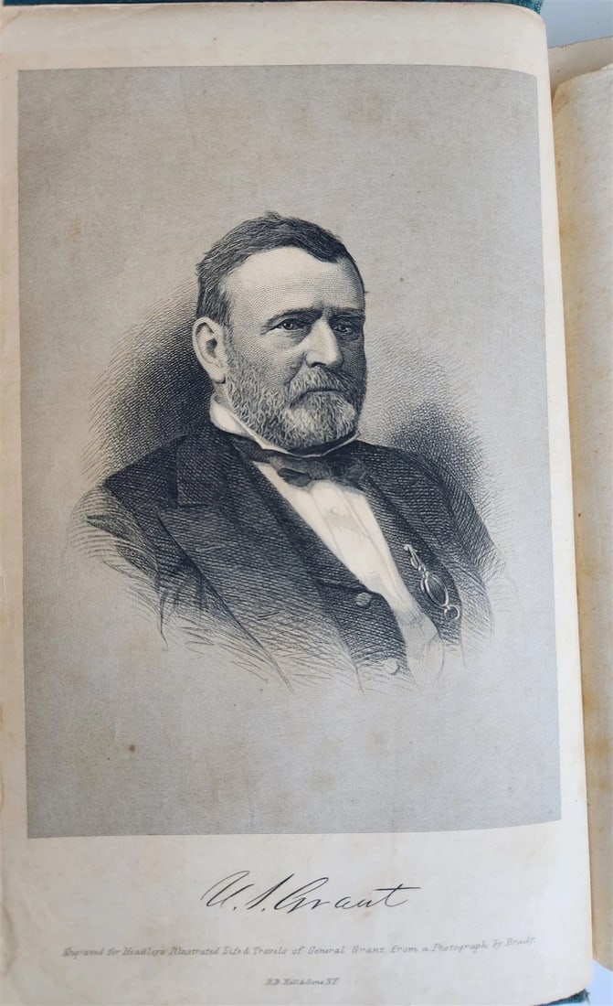 1881 TRAVELS OF GENERAL GRANT by HEADLEY antique ILLUSTRATED - 3