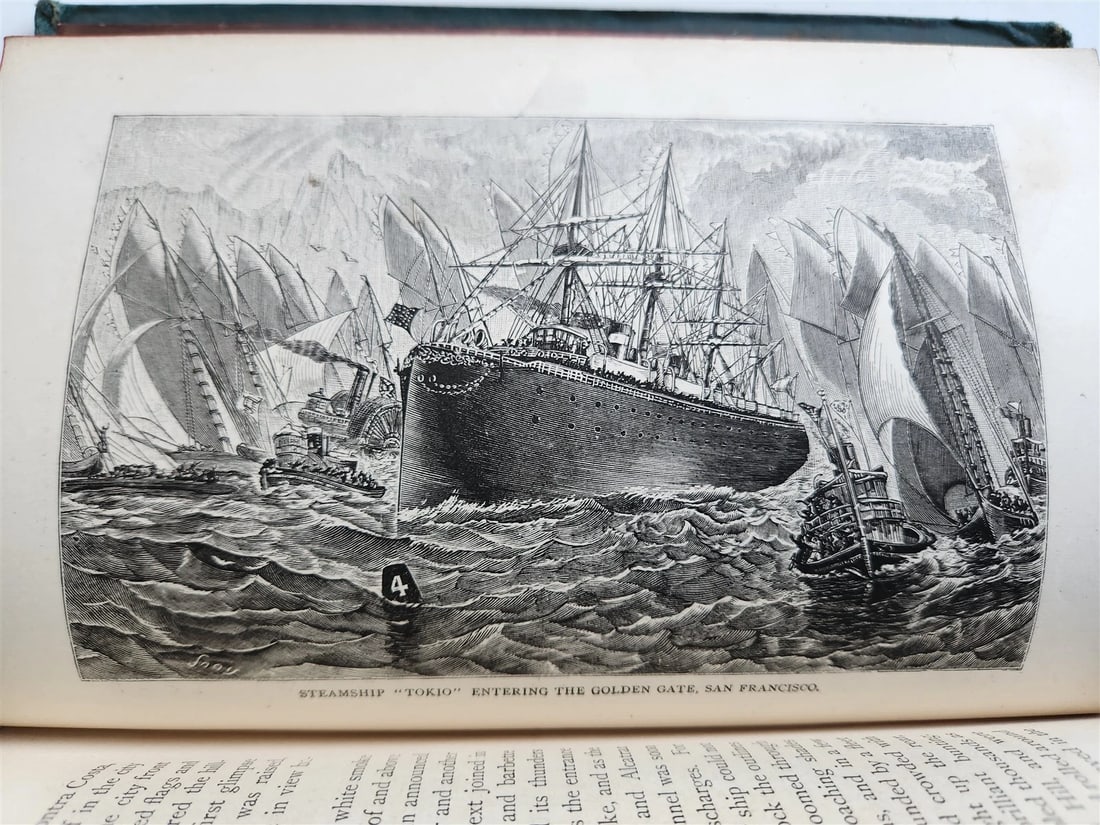 1881 TRAVELS OF GENERAL GRANT by HEADLEY antique ILLUSTRATED - 6