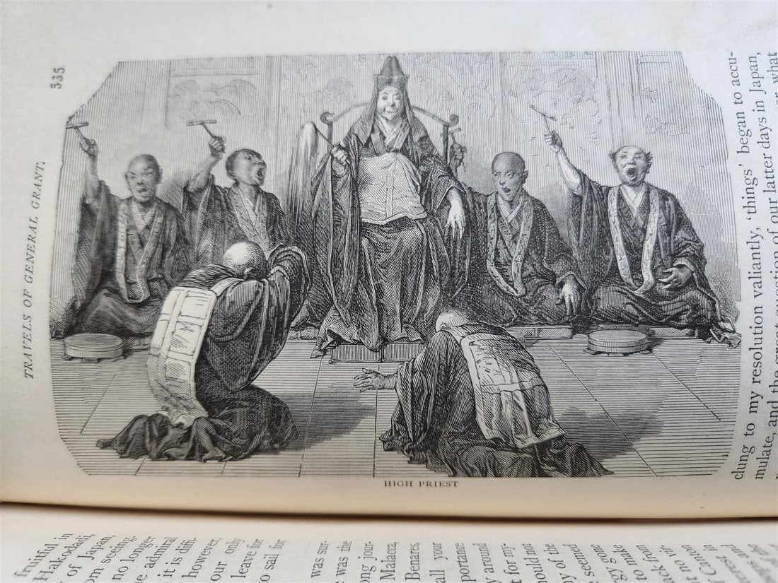 1881 TRAVELS OF GENERAL GRANT by HEADLEY antique ILLUSTRATED - 7