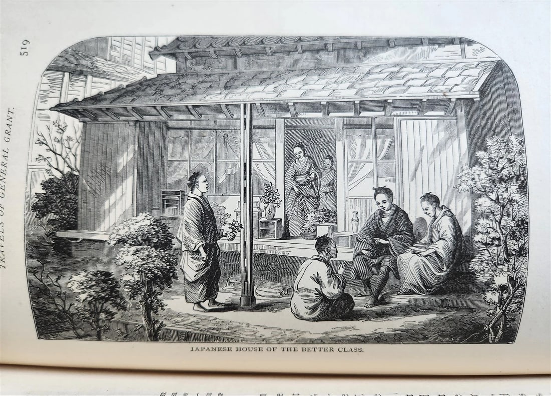 1881 TRAVELS OF GENERAL GRANT by HEADLEY antique ILLUSTRATED - 8