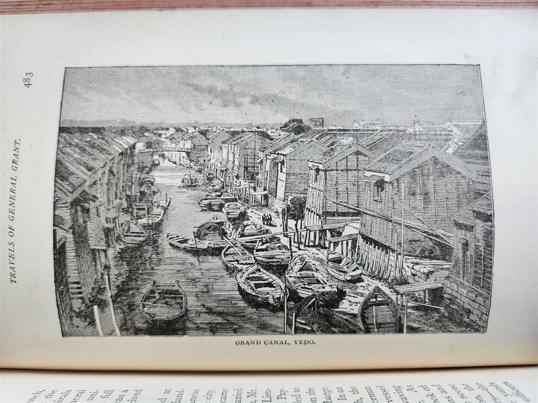 1881 TRAVELS OF GENERAL GRANT by HEADLEY antique ILLUSTRATED - 9