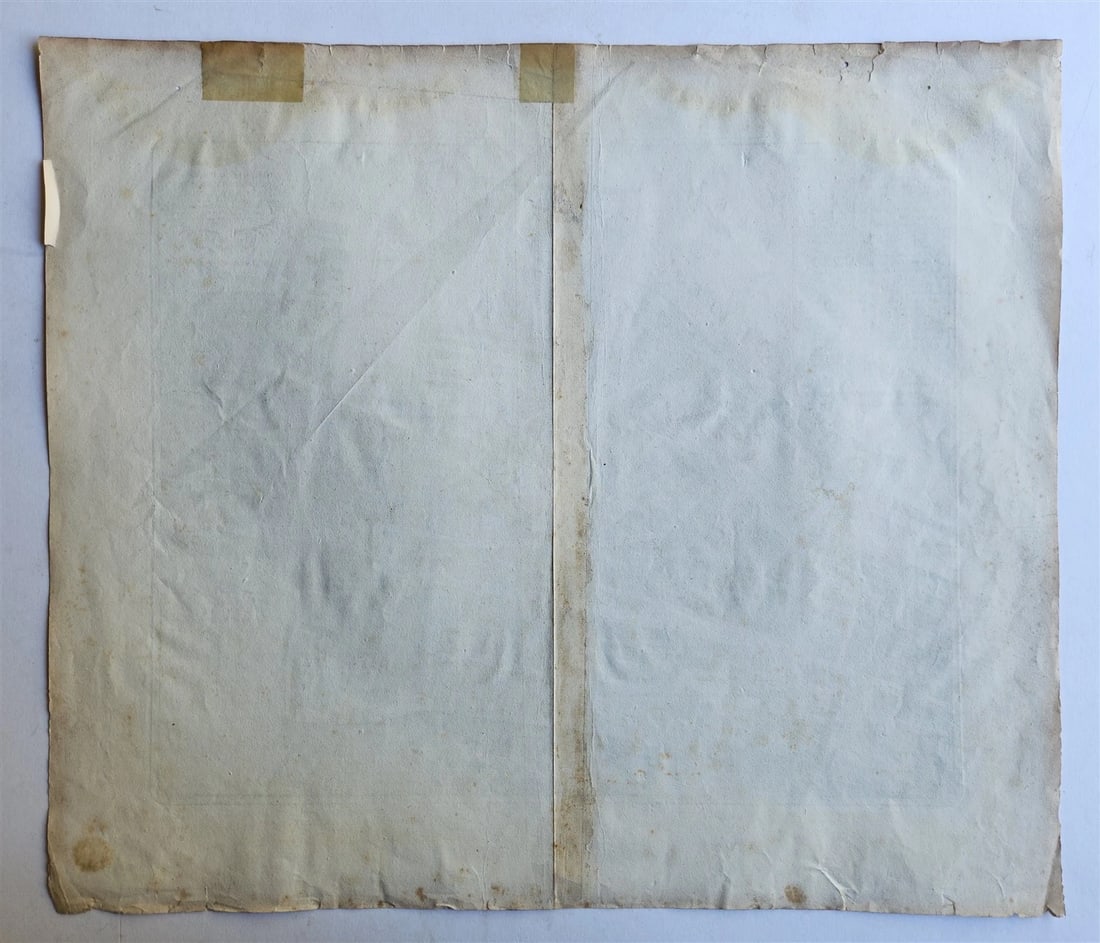 1720 MAP of LONDON antique MAPP OF PARISHES of ST.CLEMENTS DANES ST.MARY SAVOY - 4