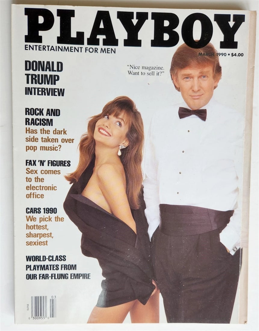 1990 PLAYBOY w/ DONALD TRUMP on the COVER: Title: 1990 PLAYBOY w/ DONALD TRUMP on the COVER Description: Very good condition = Reserve: $69.00 Shipping: Domestic: Flat-rate of $25.00 to anywhere within the contiguous U.S. Internatio