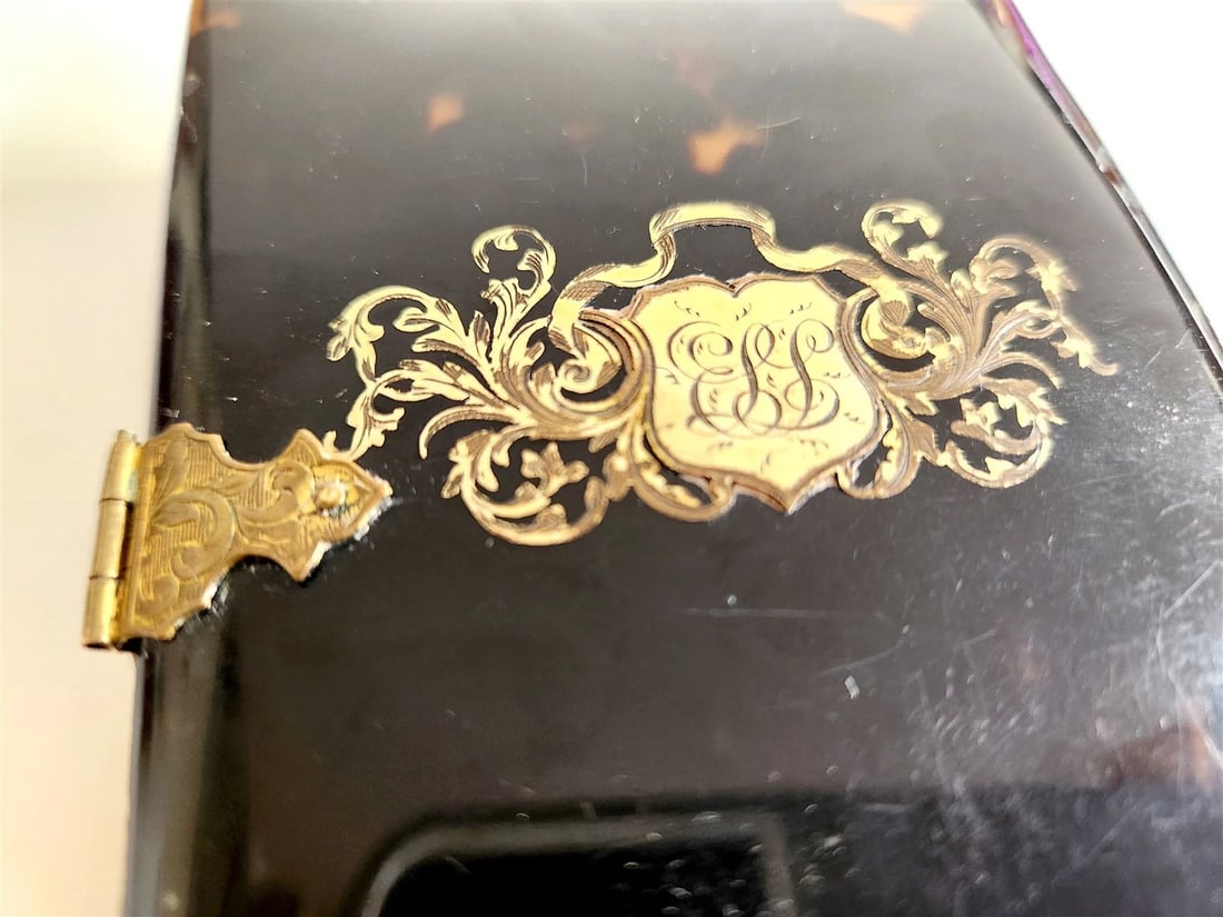 1865 TORTOISESHELL BINDING COMMON PRAYER BOOK & PSALMS in ENGLISH antique - 15