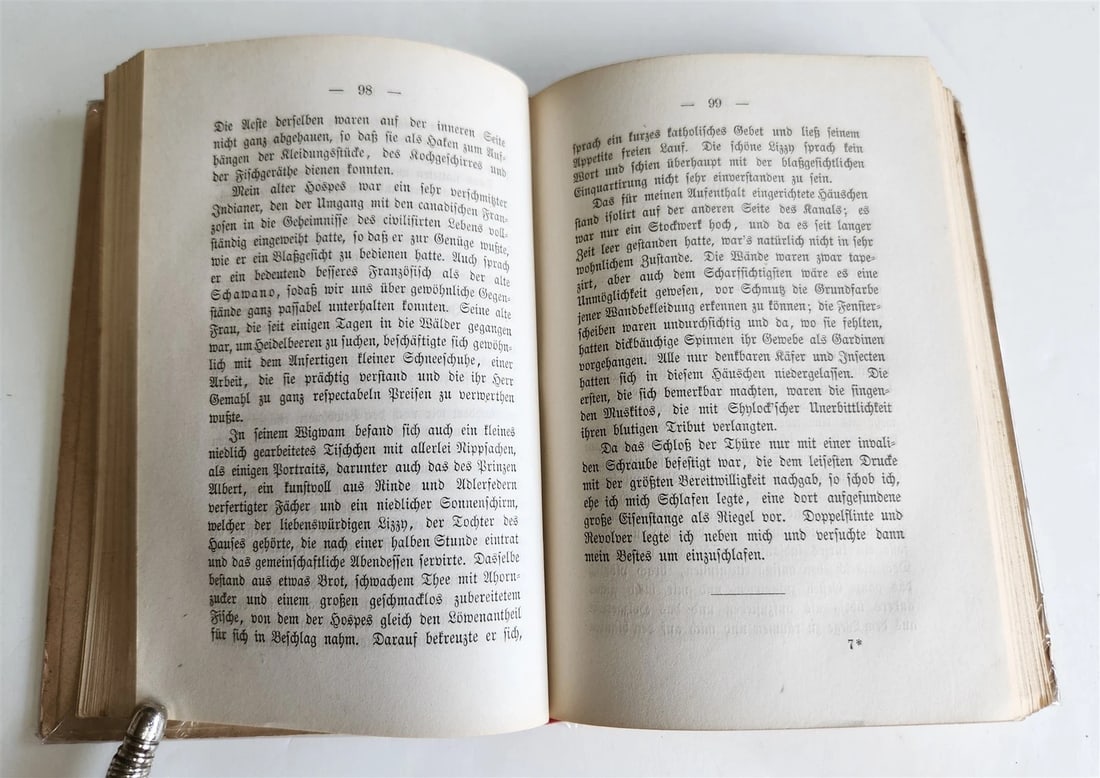 1876 AMERICAN SKETCHES in GERMAN by Karl Knortz AMERIKANISCHE SKIZZEN antique - 4