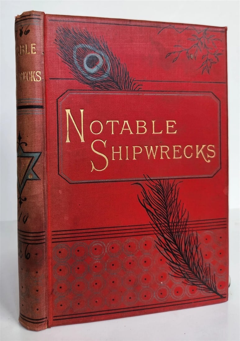 1910 NOTABLE SHIPWRECKS antique ILLUSTRATED (1 of 8)