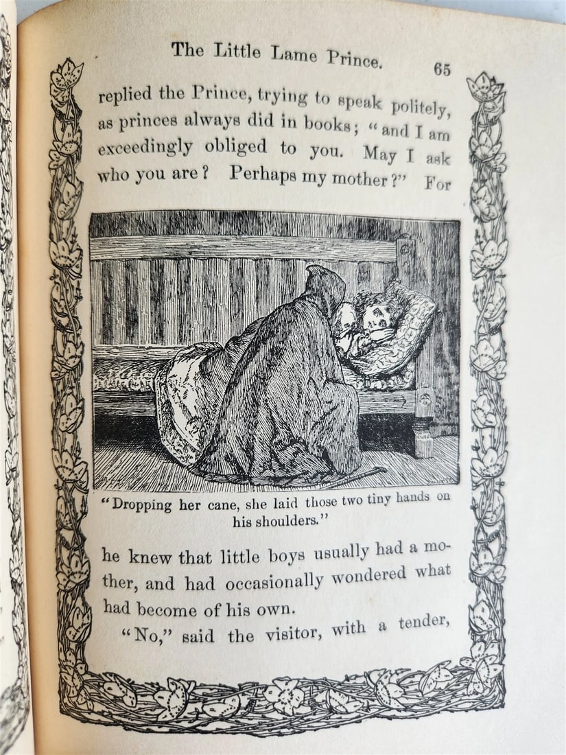 1915 LITTLE LAME PRINCE & his traveling cloak antique ILLUSTRATED CHILDRENS BOOK - 10