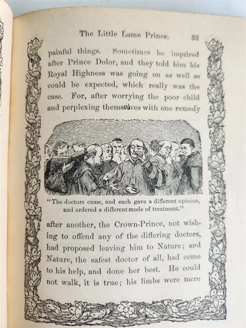 1915 LITTLE LAME PRINCE & his traveling cloak antique ILLUSTRATED CHILDRENS BOOK - 17