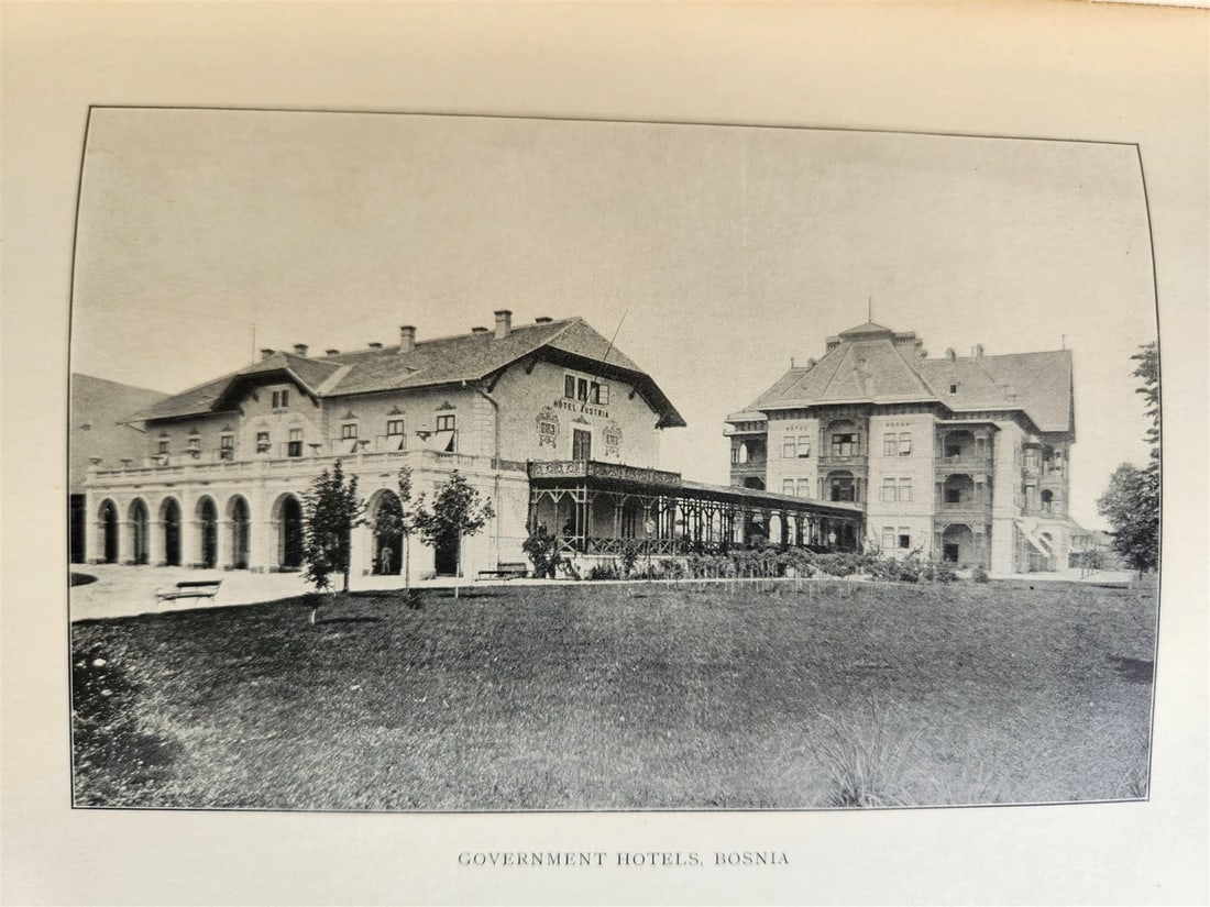 1903 TURK & HIS LOST PROVINCES Greece Bulgaria Servia Bosnia antique ILLUSTRATED - 14