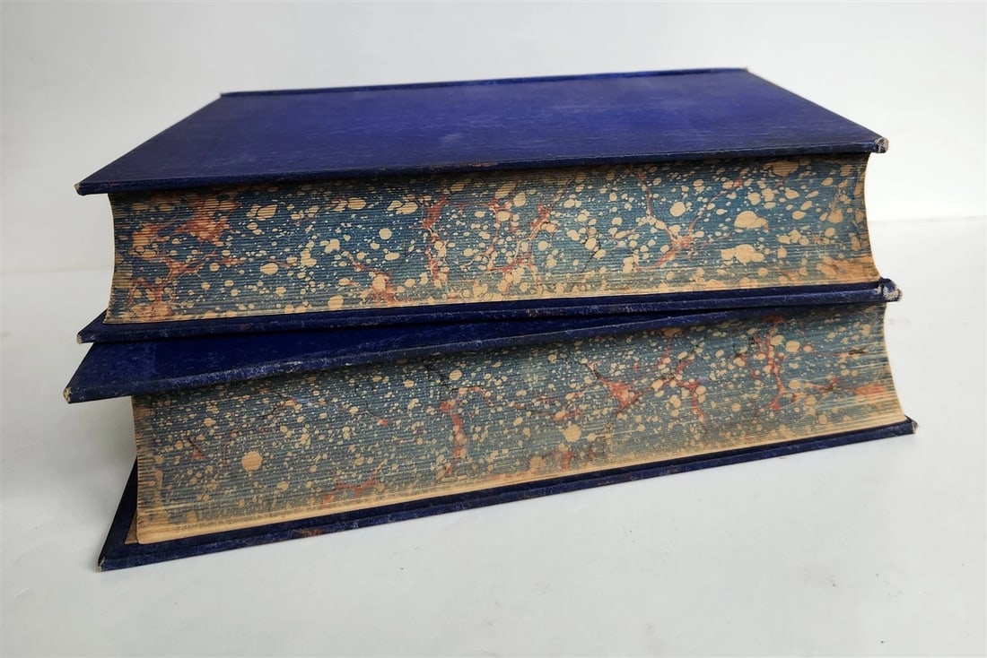 1880s THE HISTORY of FREEMASONRY by J.W.S. Mitchell antique 2 VOLUMES - 4
