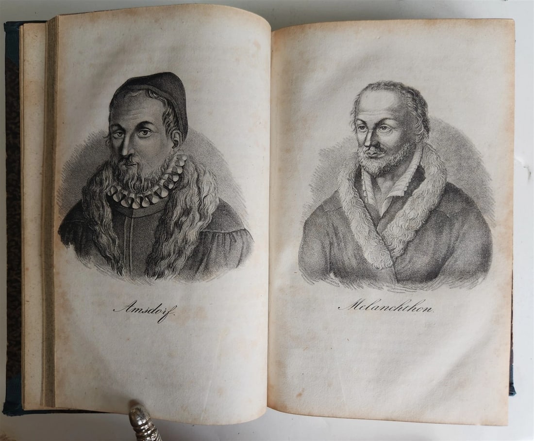 1838 GALLERY OF CHRISTIAN CHURCH REFORMERS in GERMAN antique 5 VOLS illustrated - 18