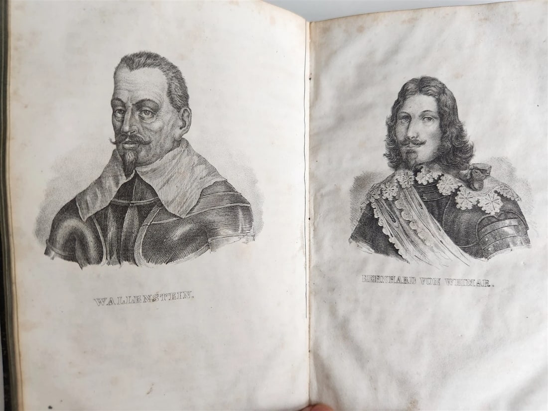 1838 GALLERY OF CHRISTIAN CHURCH REFORMERS in GERMAN antique 5 VOLS illustrated - 6