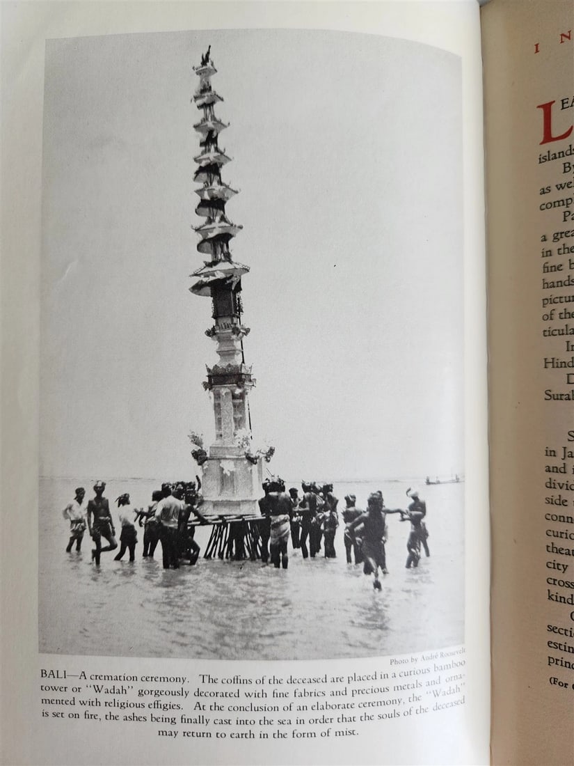 1929 AROUND THE WORLD in FRANCONIA antique Cunard Line promotion - 10