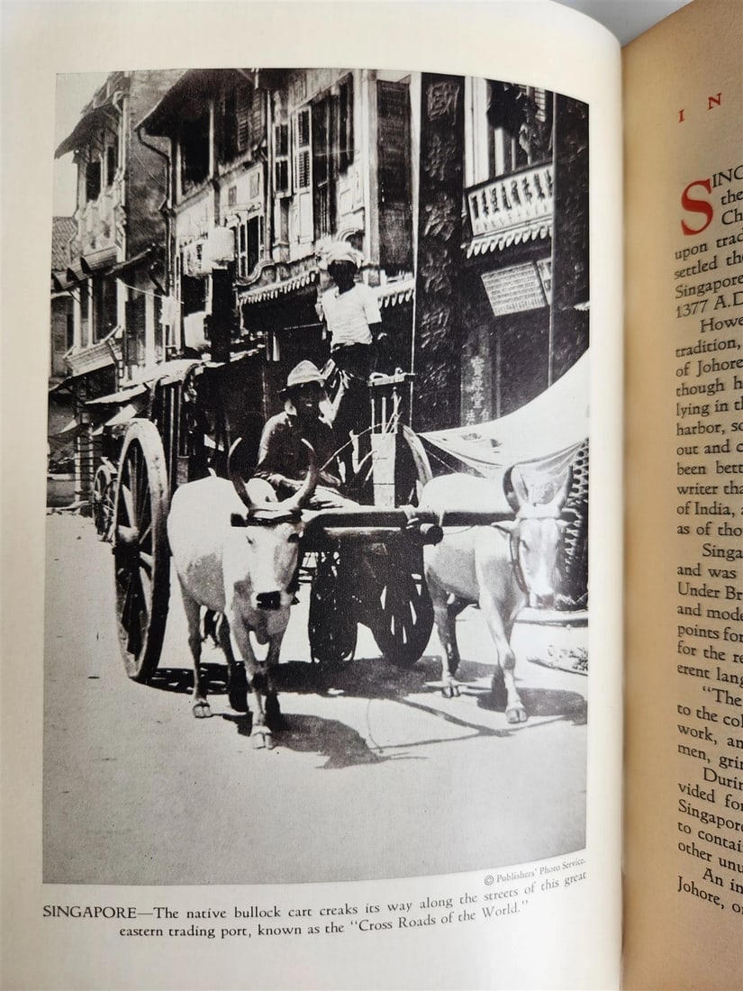 1929 AROUND THE WORLD in FRANCONIA antique Cunard Line promotion - 13