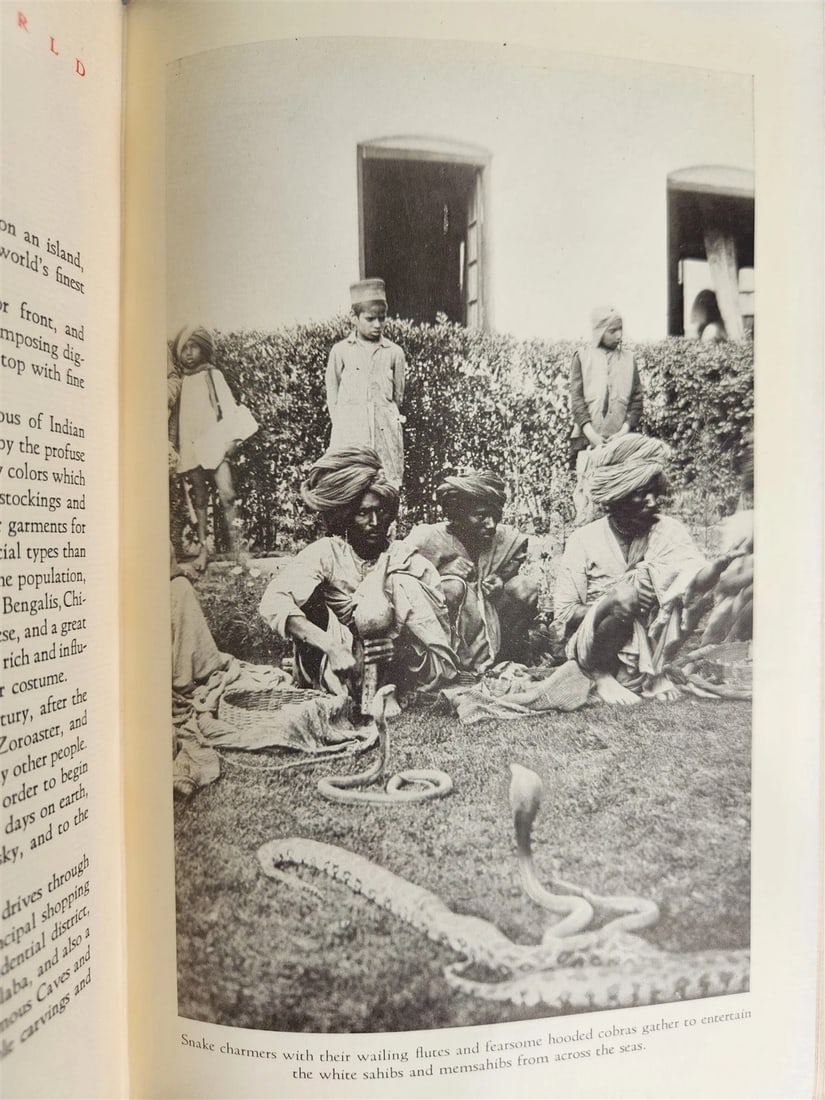 1929 AROUND THE WORLD in FRANCONIA antique Cunard Line promotion - 17