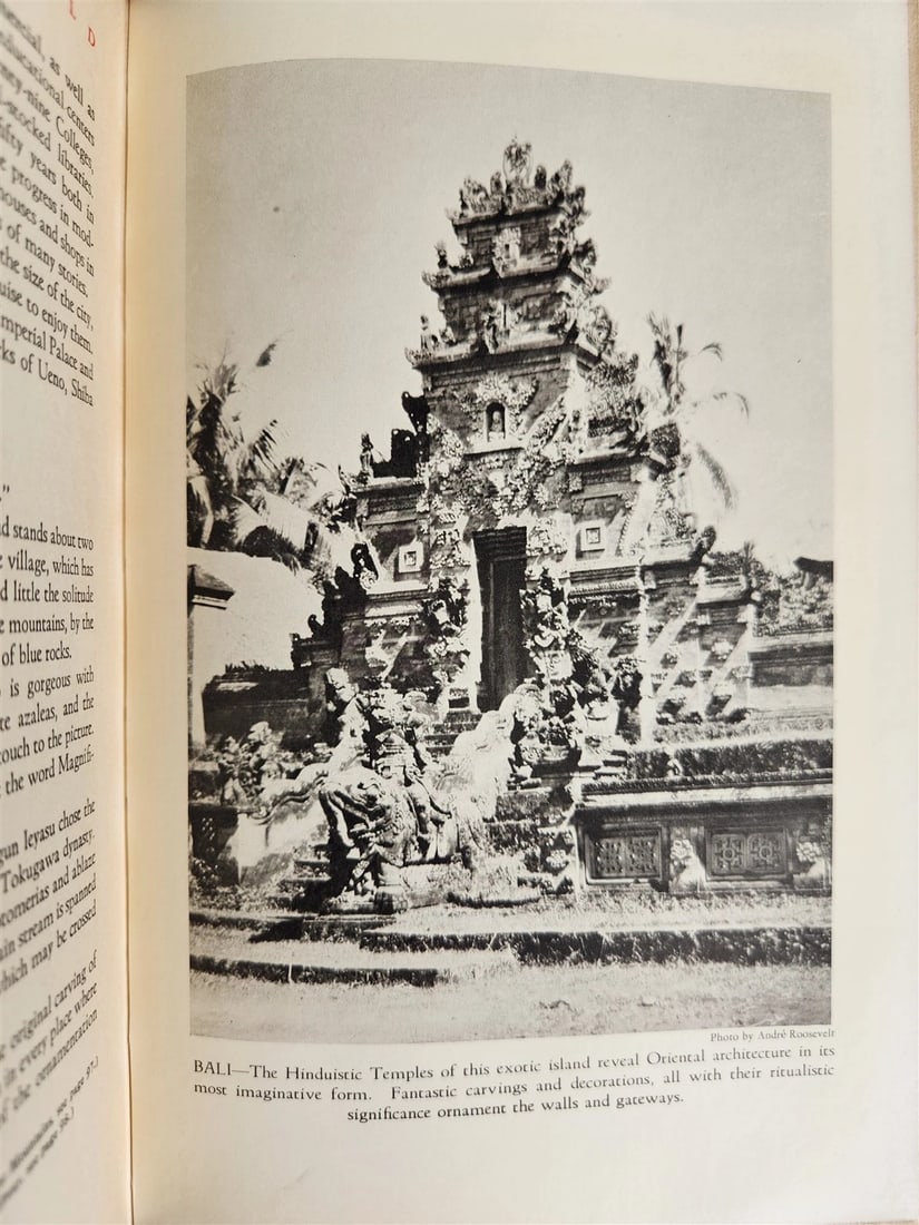 1929 AROUND THE WORLD in FRANCONIA antique Cunard Line promotion - 6