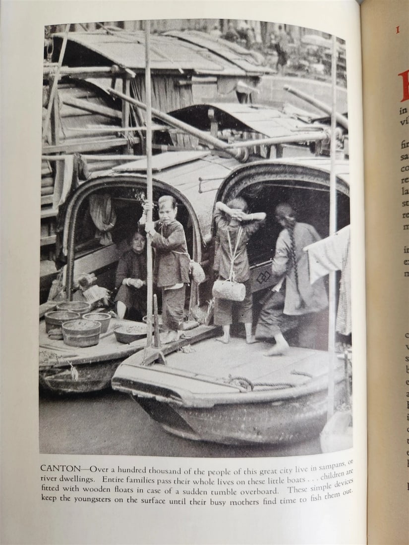 1929 AROUND THE WORLD in FRANCONIA antique Cunard Line promotion - 8