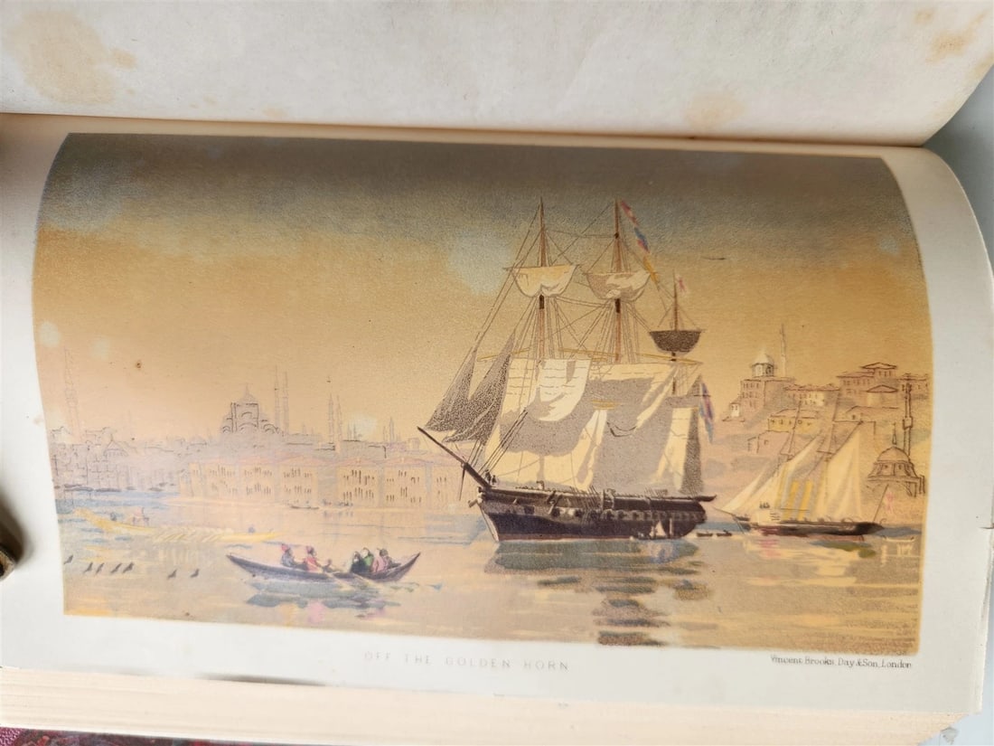 1869 diary in East during tour of Prince & Princess of Wales antique ILLUSTRATED - 11