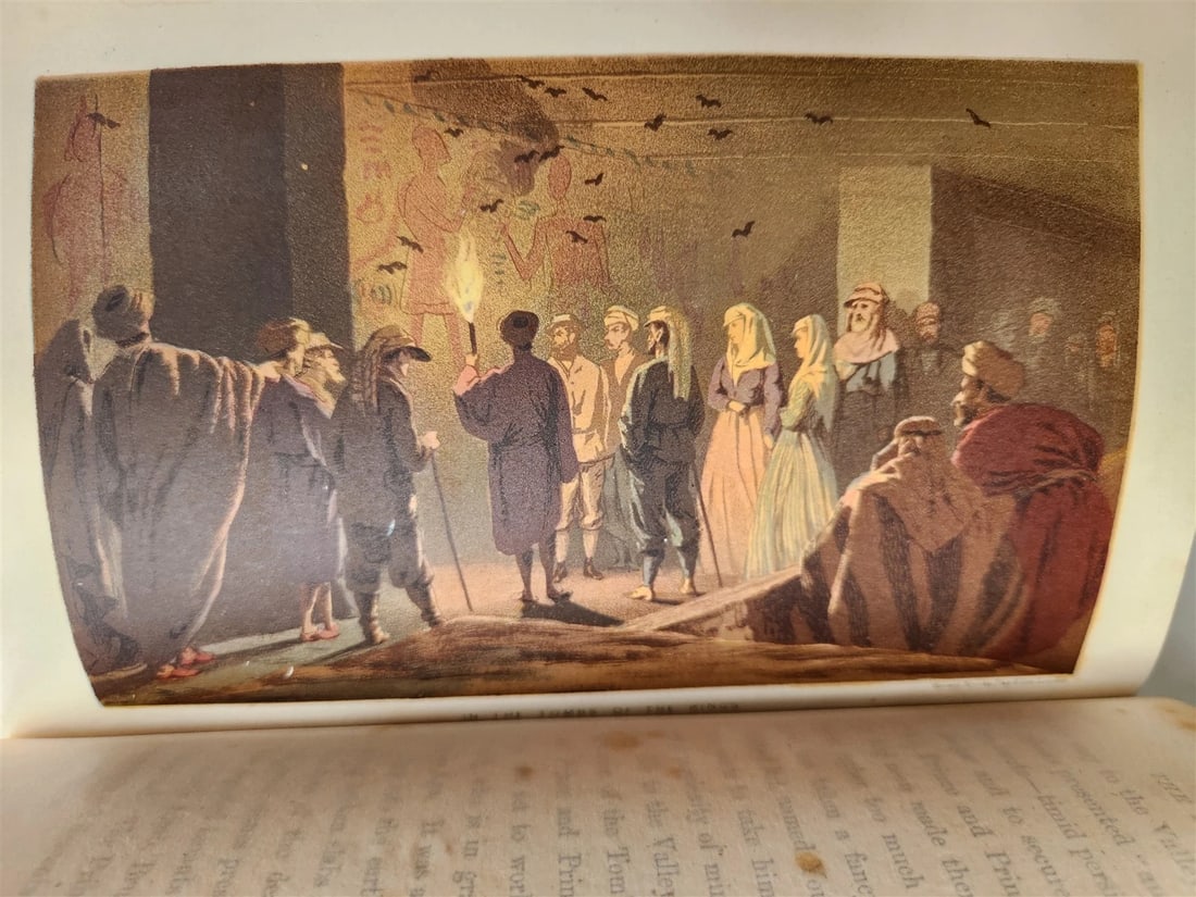 1869 diary in East during tour of Prince & Princess of Wales antique ILLUSTRATED - 13