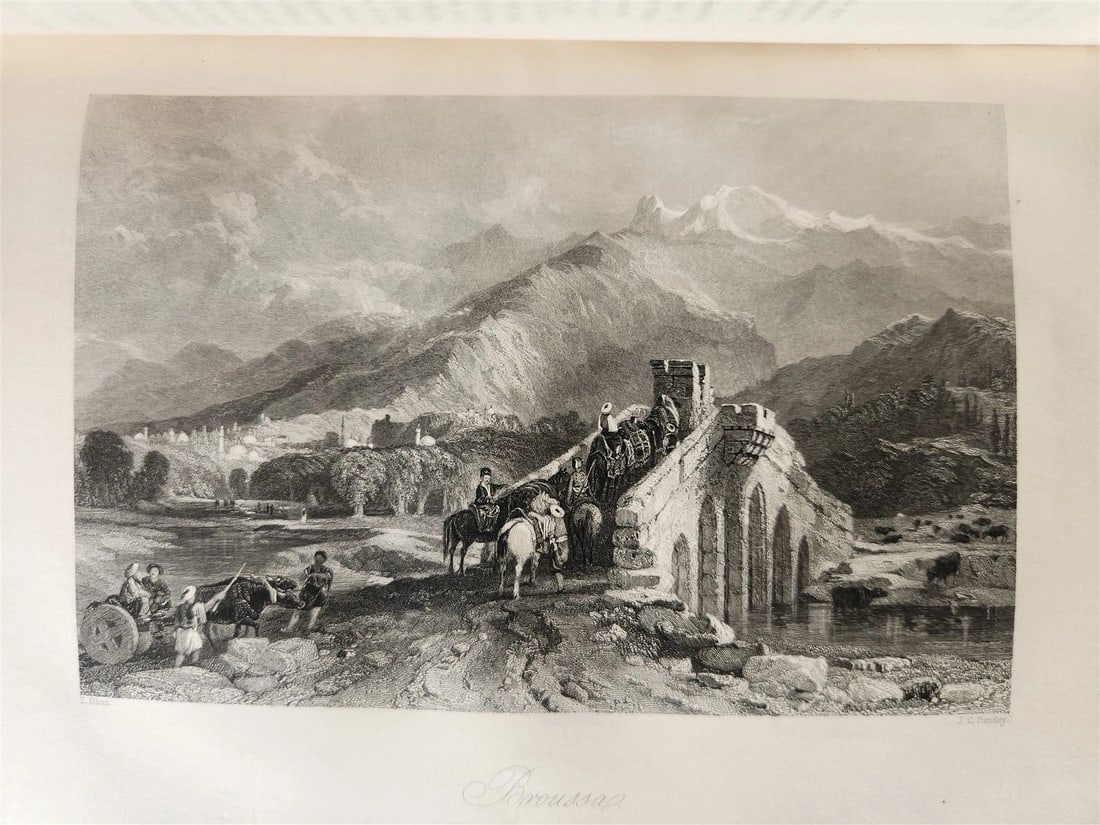 1855 HISTOIRE de EMPIRE OTTOMAN antique ILLUSTRATED HISTORY of TURKEY - 10