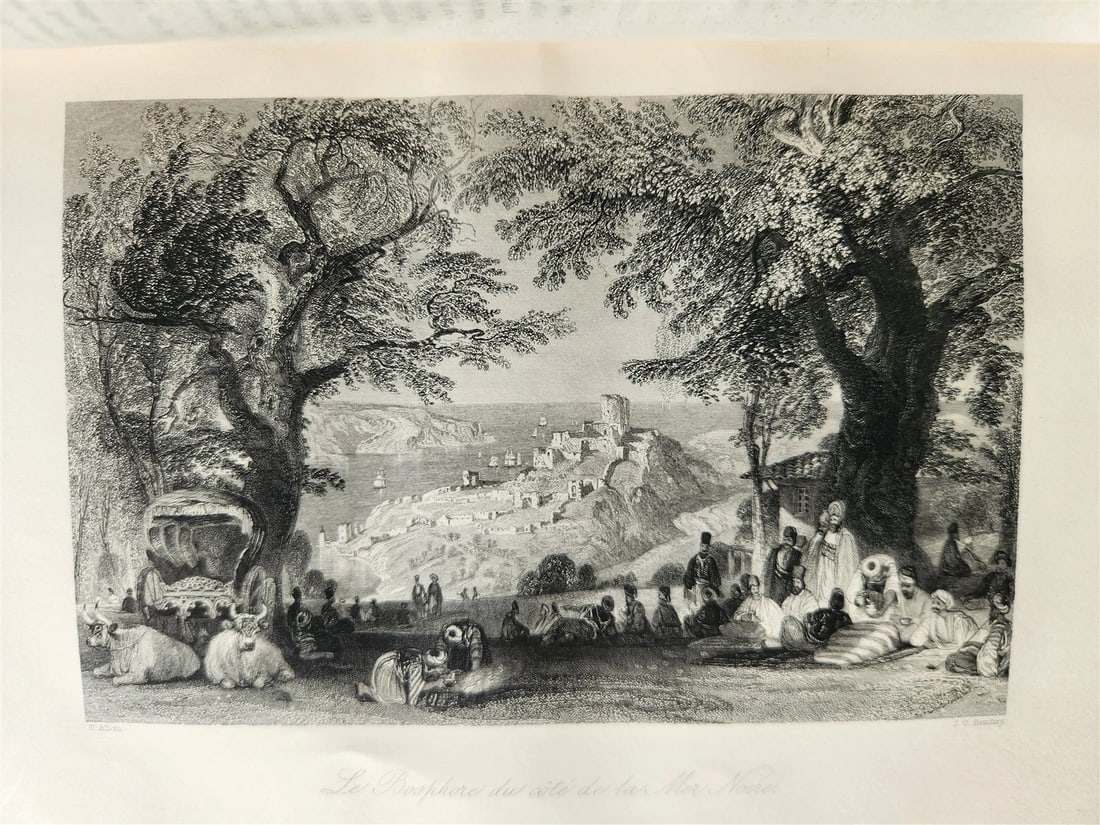 1855 HISTOIRE de EMPIRE OTTOMAN antique ILLUSTRATED HISTORY of TURKEY - 6