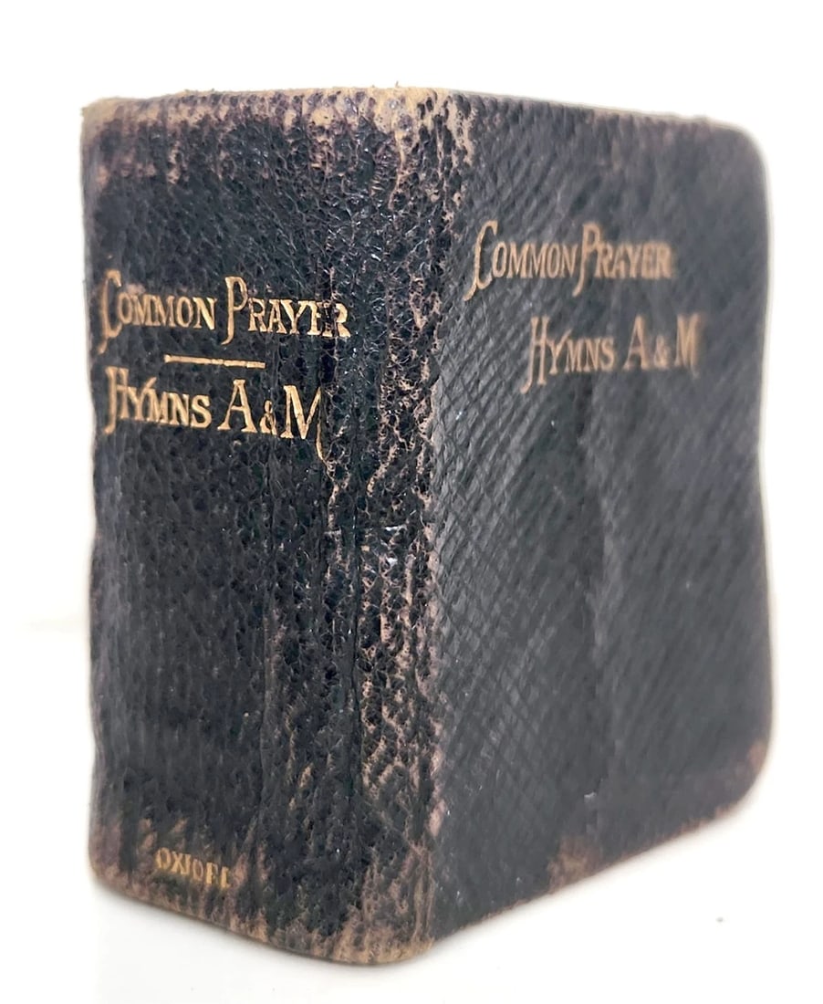 1870s MINIATURE BOOK of COMMON PRAYER in ENGLISH antique - 2