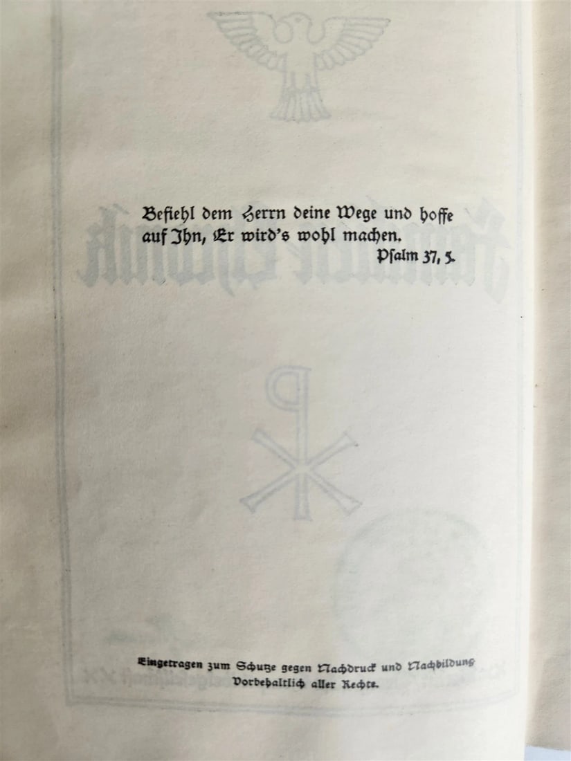 1934 BIBLE in GERMAN pre-WWII translated by MARTIN LUTHER antique - 4