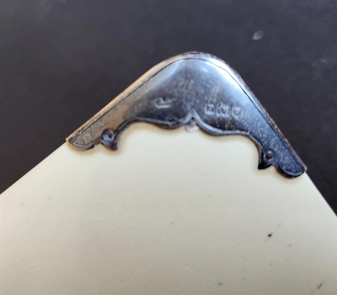 1880s COMMON PRAYER BOOK in ENGLISH antique SILVER DECORATED BINDING - 9