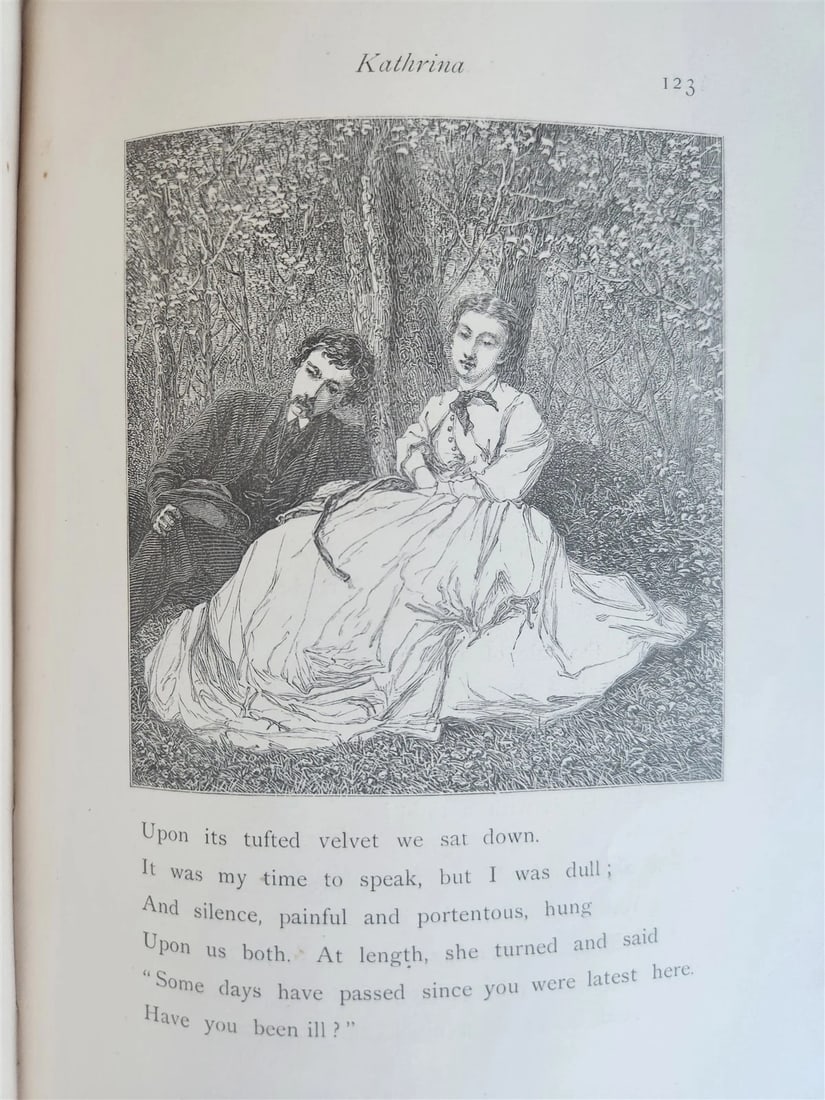 1869 KATHRINA her life and mine POETRY by J.G. Holland antique ILLUSTRATED - 11