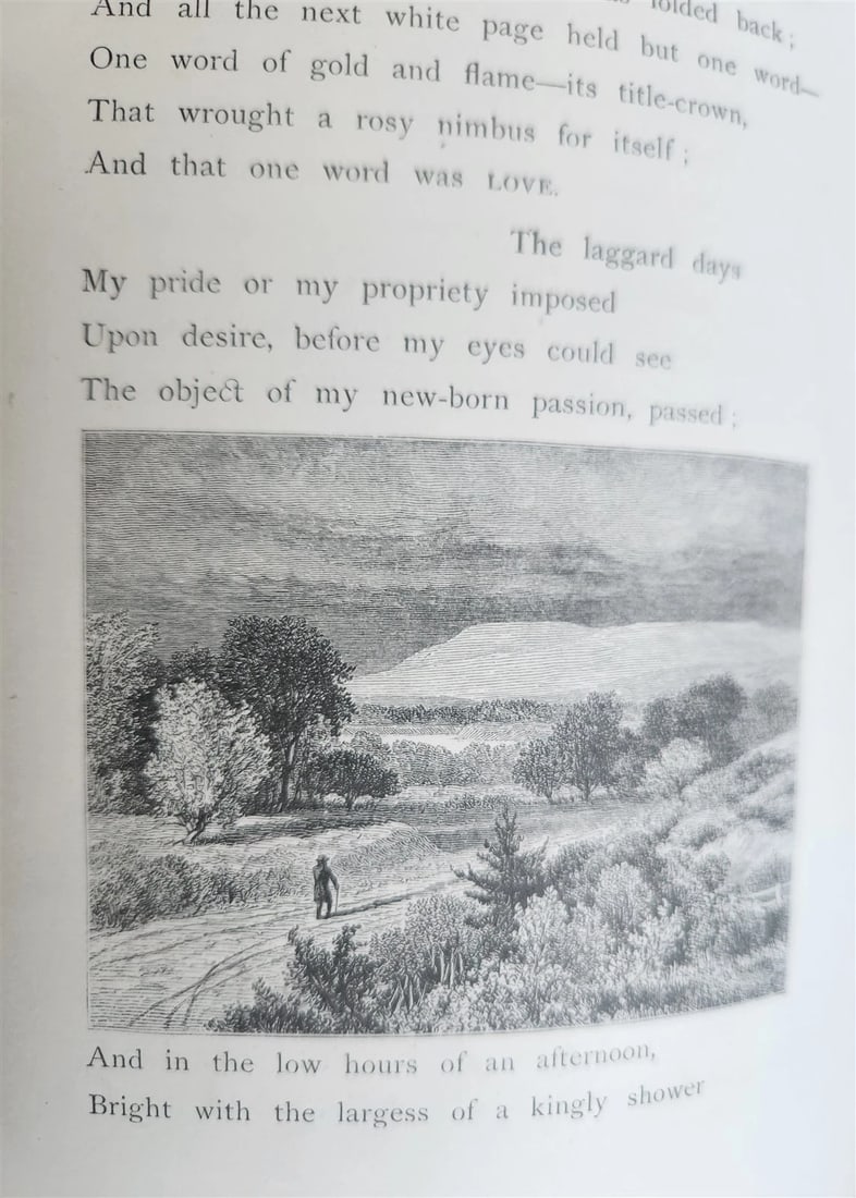 1869 KATHRINA her life and mine POETRY by J.G. Holland antique ILLUSTRATED - 12