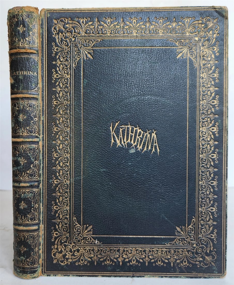 1869 KATHRINA her life and mine POETRY by J.G. Holland antique ILLUSTRATED (1 of 16)