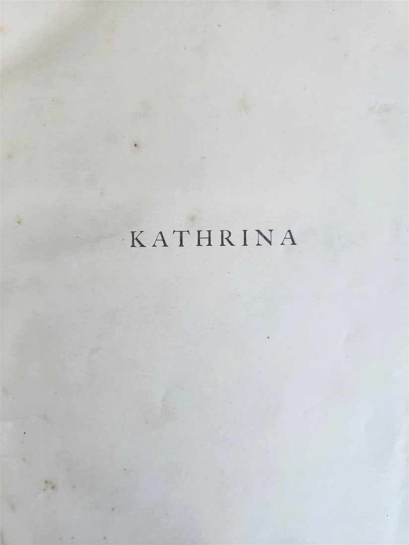 1869 KATHRINA her life and mine POETRY by J.G. Holland antique ILLUSTRATED - 4