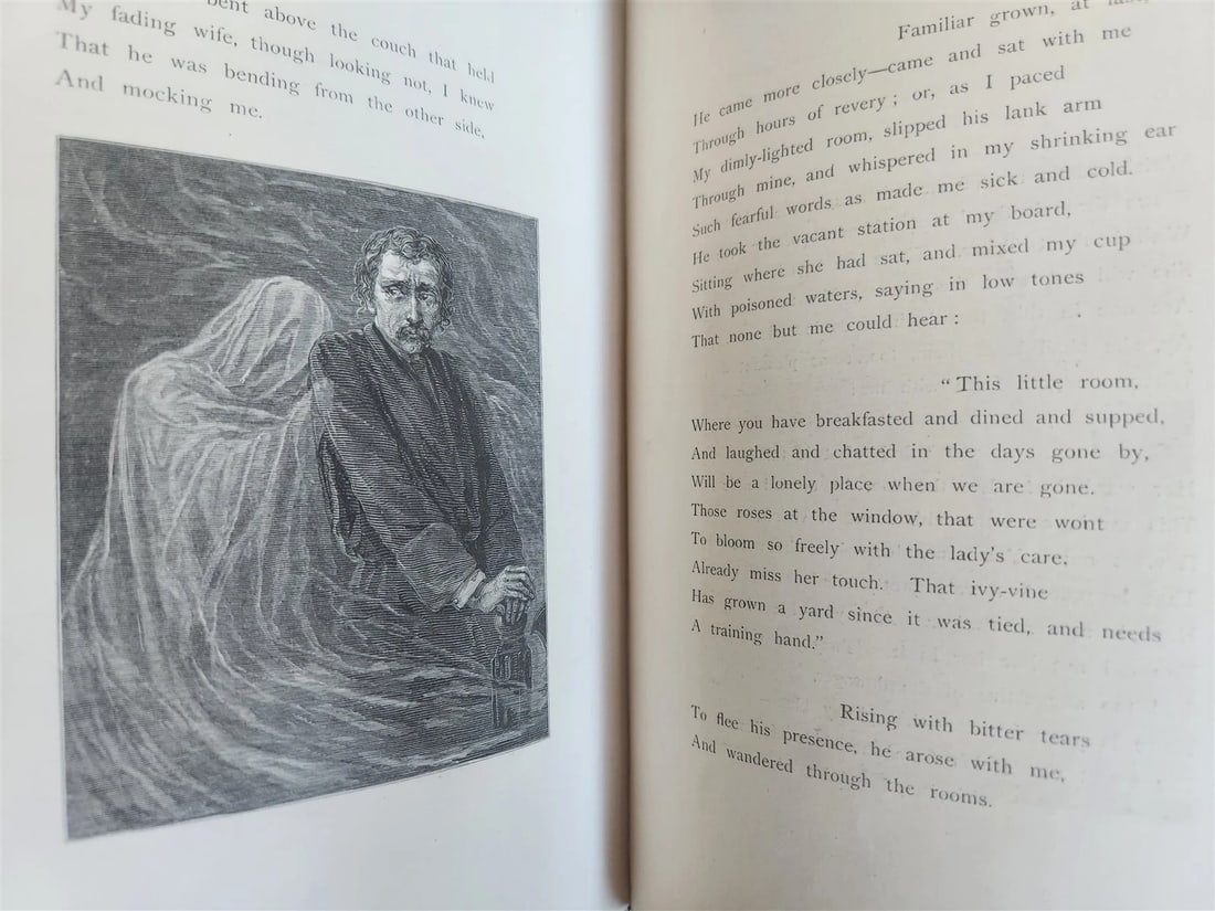 1869 KATHRINA her life and mine POETRY by J.G. Holland antique ILLUSTRATED - 5