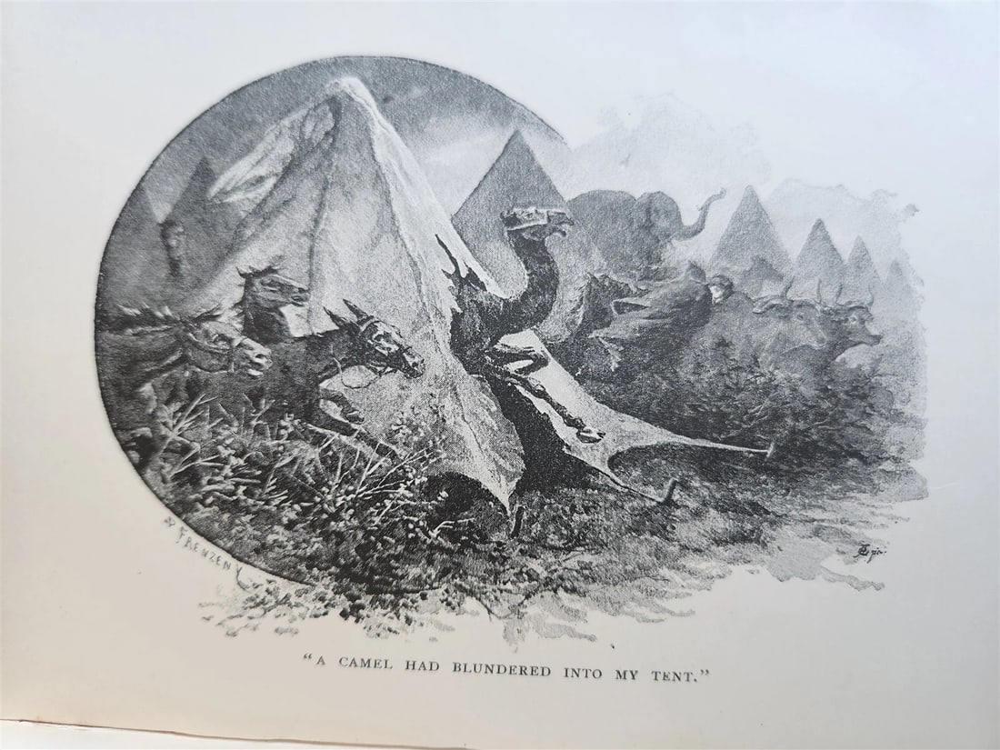 1896-98 THE JUNGLE BOOKS by RUDYARD KIPLING 2 vols antique ILLUSTRATED - 5