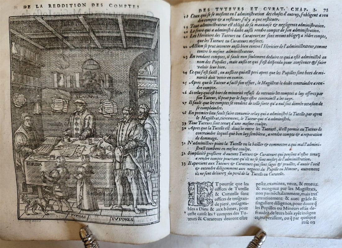 1567 LAW BOOK Josse de Damhoudere ILLUSTRATED 16th CENTURY antique VELLUM BOUND - 4