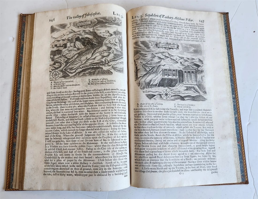 1652 TRAVAILES w/ HISTORY of STATE of TURKISH EMPIRE antique ILLUSTRATED English - 17