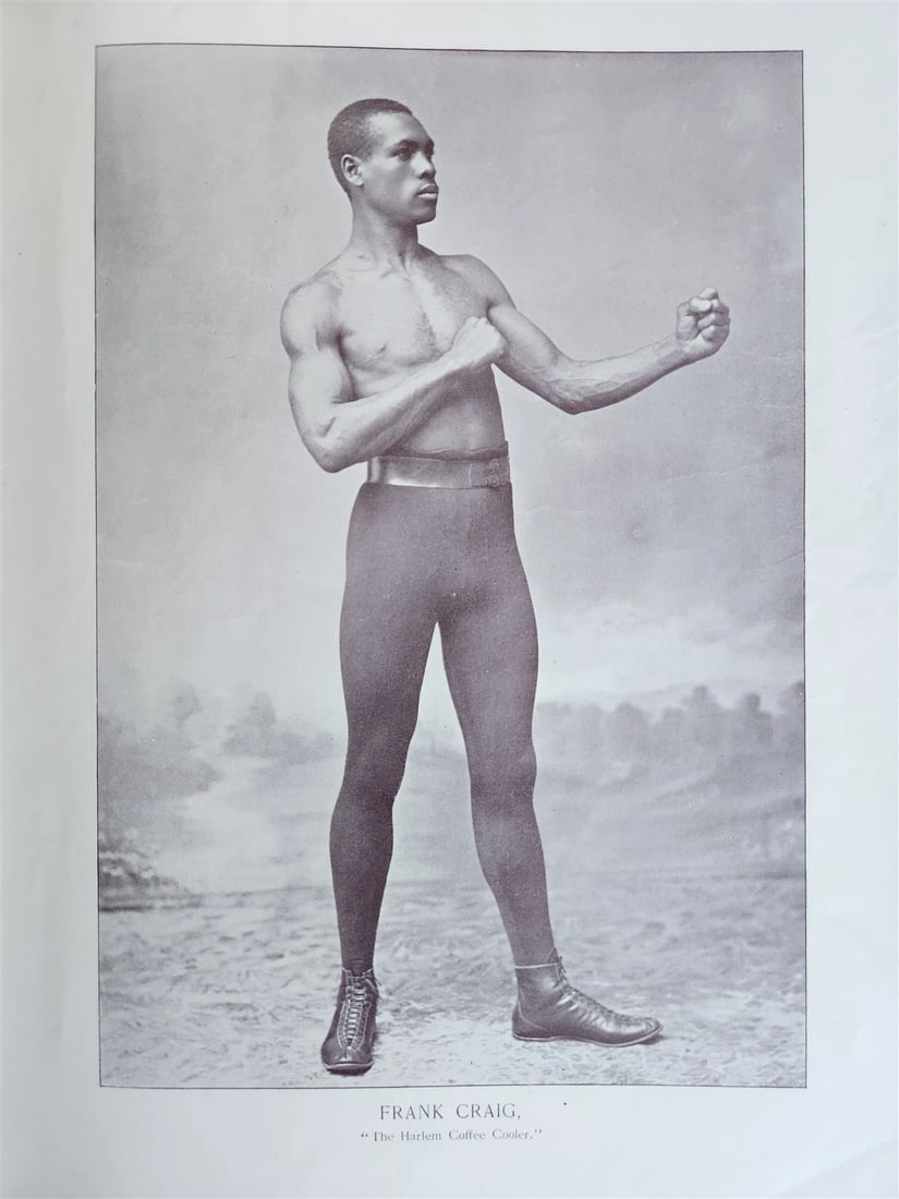 1894 PORTRAIT GALLERY of PUGILISTS America Australia antique ILLUSTRATED BOXING (1 of 18)