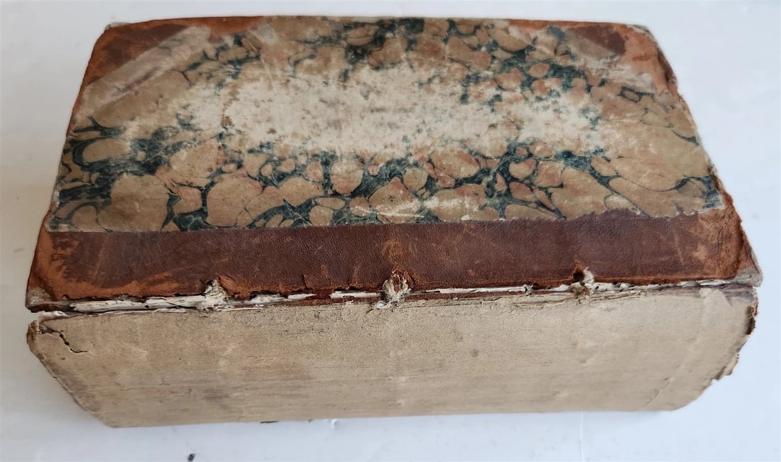 1872 BIBLE in MARATHI LANGUAGE antique BOMBAY INDIA - 2