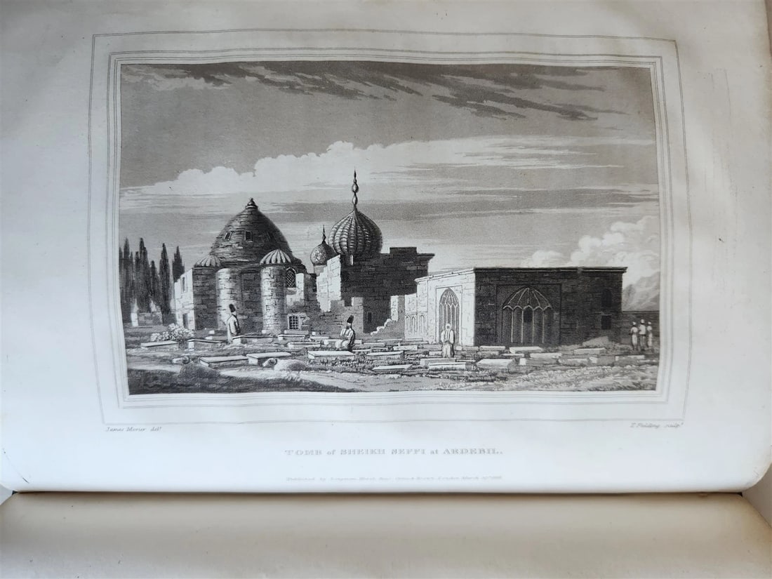 1818 JORNEY through PERSIA ARMENIA & ASIA MINOR to CONSTANTINOPLE antique MORIER - 13
