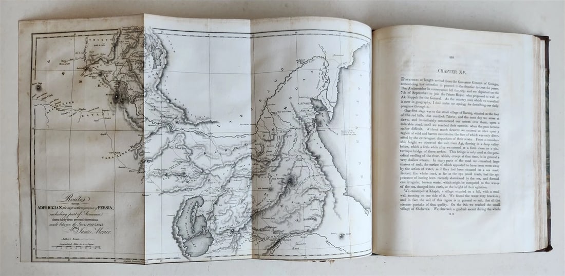 1818 JORNEY through PERSIA ARMENIA & ASIA MINOR to CONSTANTINOPLE antique MORIER - 14