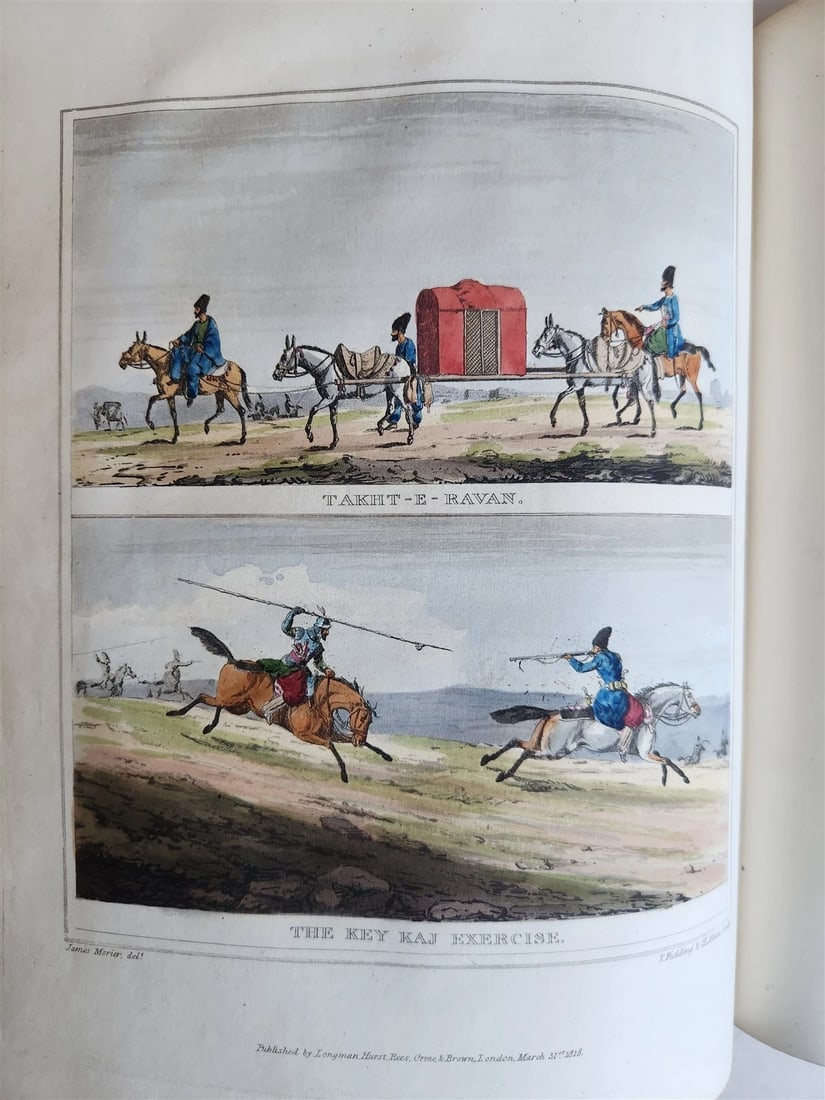 1818 JORNEY through PERSIA ARMENIA & ASIA MINOR to CONSTANTINOPLE antique MORIER - 16