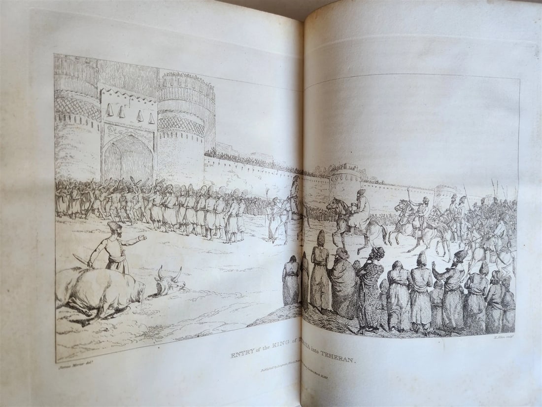 1818 JORNEY through PERSIA ARMENIA & ASIA MINOR to CONSTANTINOPLE antique MORIER - 4